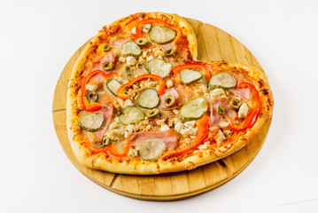 pizza for Valentine's day
