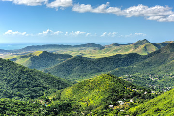 Fototapeta na wymiar Salinas Landscape, Puerto Rico