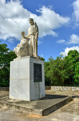 Obraz premium Monument to the Puerto Rican Countryman