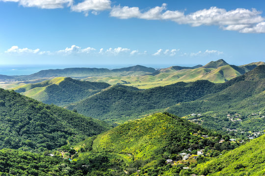 Fototapeta Salinas Landscape, Puerto Rico