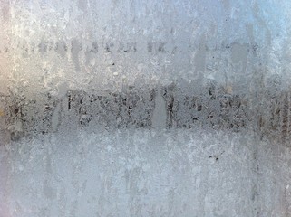 frozen window texture
