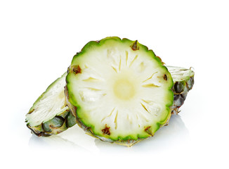 Pineapple isolated on the white background