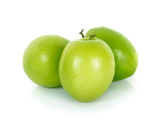 Monkey apple isolated on the white background