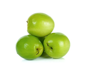 Monkey apple isolated on the white background
