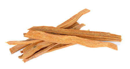 Fatwood isolated on the  white background
