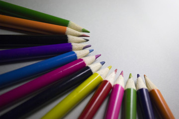 wealth of choice of different colors