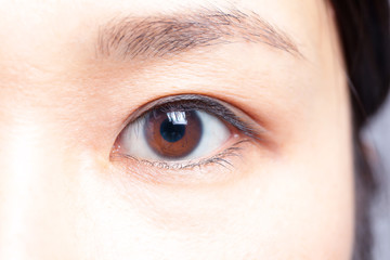 女性の目