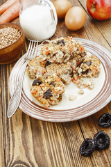 Casserole of buckwheat