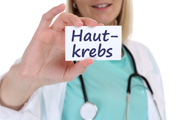 Hautkrebs Krebs Vorsorge krank Krankheit Gesundheit Arzt Doktor