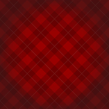 Lumberjack checkered diagonal square plaid red pattern backgroun