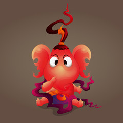 Ganesha son of Siva