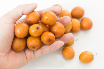 a handful of jujube