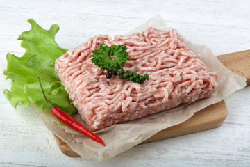Raw minced meat