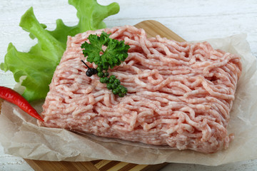 Raw minced meat