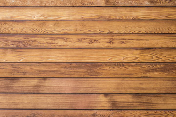 Obraz premium Brown wood plank wall texture background