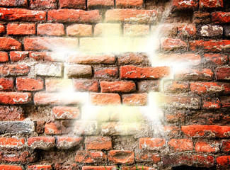 brick wall
