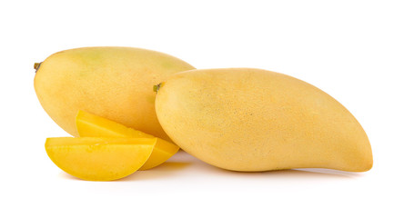 Naklejka na ściany i meble mango on white background