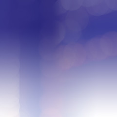 Abstract light blur blue bokeh background