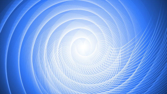 Abstract Organic Form Loop (24fps). A wire-frame form shape shifts, constantly forcing a unique perspective.