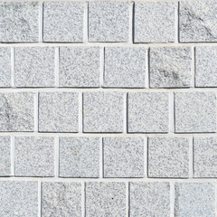 White pattern brick wall texture and background.
