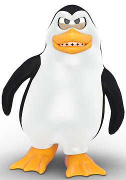 penguin angry
