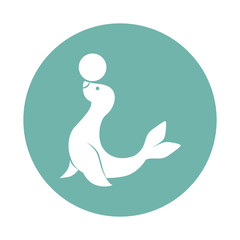 Circus seal icon