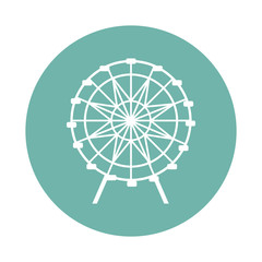 Ferris wheel icon