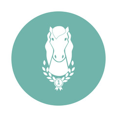 Champion horse icon