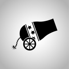 Circus cannon icon