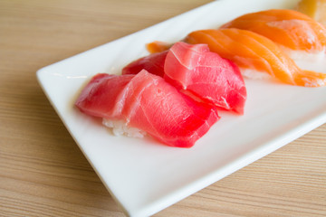 Sushi plate