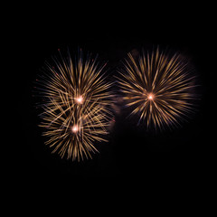 Obraz premium Beautiful fireworks
