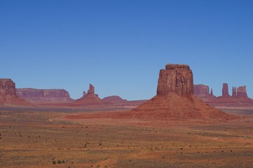 Fototapeta na wymiar View of Monument Valley Navajo Tribal Park