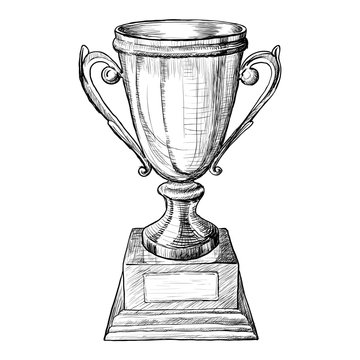 42,202 Trophy Drawing Images, Stock Photos, 3D objects, & Vectors