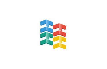 colorful real estate logo