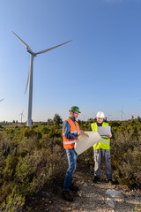 Engineers of Wind Turbine / Engineers of wind turbine control projects and production.