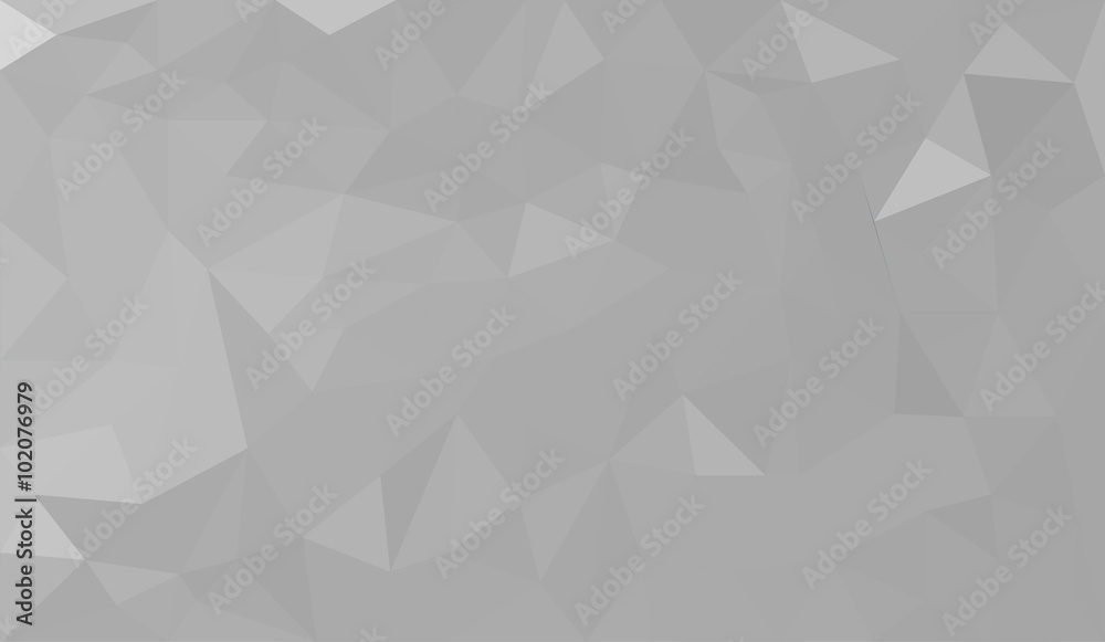 Fototapete white abstract geometric triangular polygon style illustration graphic background