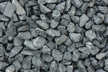 grey granite gravel background for mix concrete