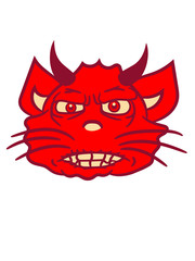 face head demon devil evil horns satan hell horror halloween