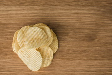 crispy potato chips