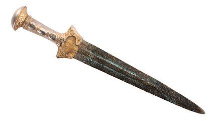 Ancient short sword dagger old knife