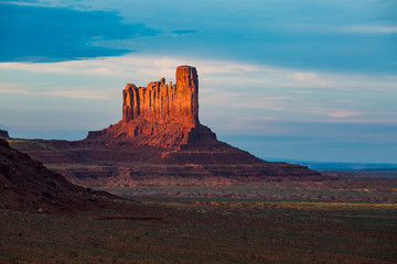 Monument Valley at sunset, summer 2015