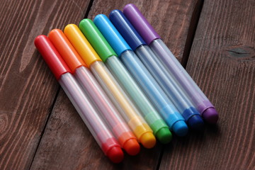 Цветные фломастеры