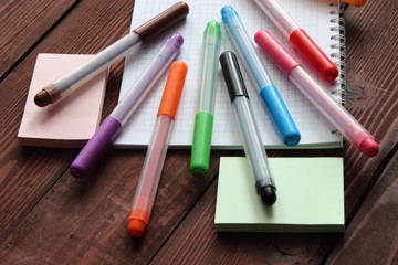 Цветные фломастеры