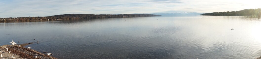 Starnberger See im Winter 