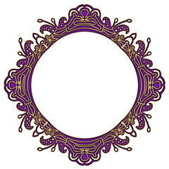 Ornamental frame or background