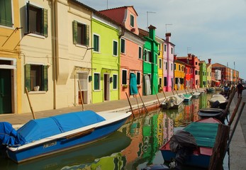 Fototapeta na wymiar Colors of Burano island