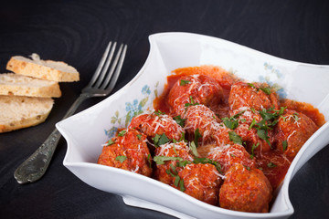 Meatballs In Tomato Sauce