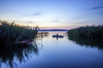 Obraz premium Balaton sunset