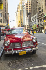 Vintage car in New York City