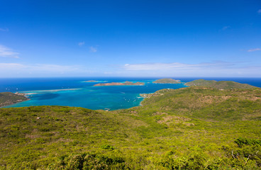 Fototapeta premium Tropical coast aerial